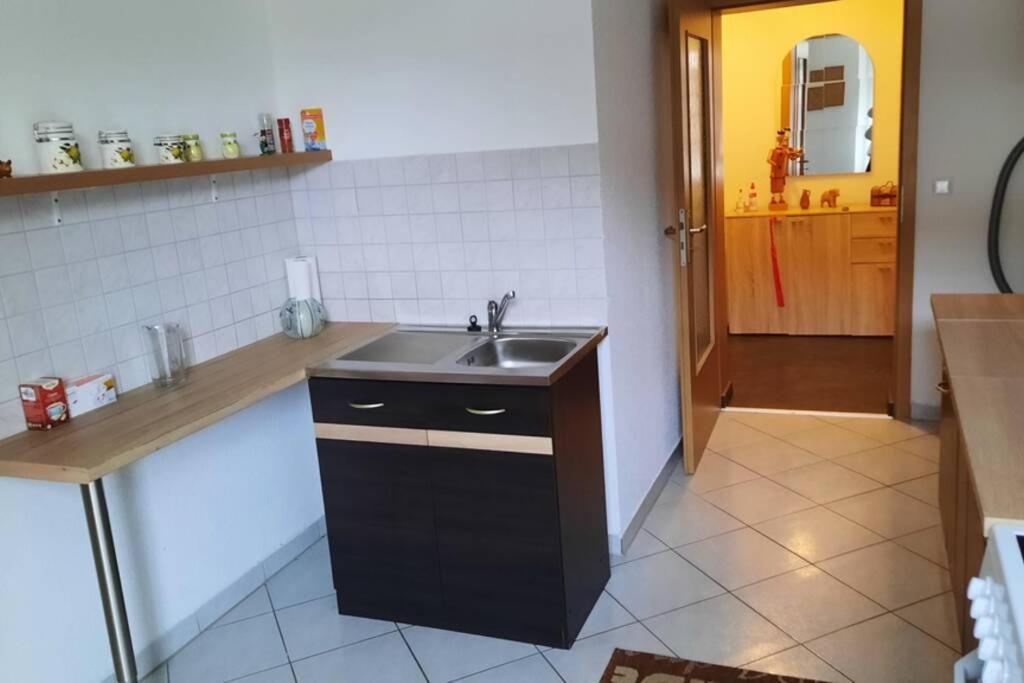 Ferienwohnung Gemütliche Whg in Einsiedel am Rande der Zwönitz Chemnitz Exterior foto
