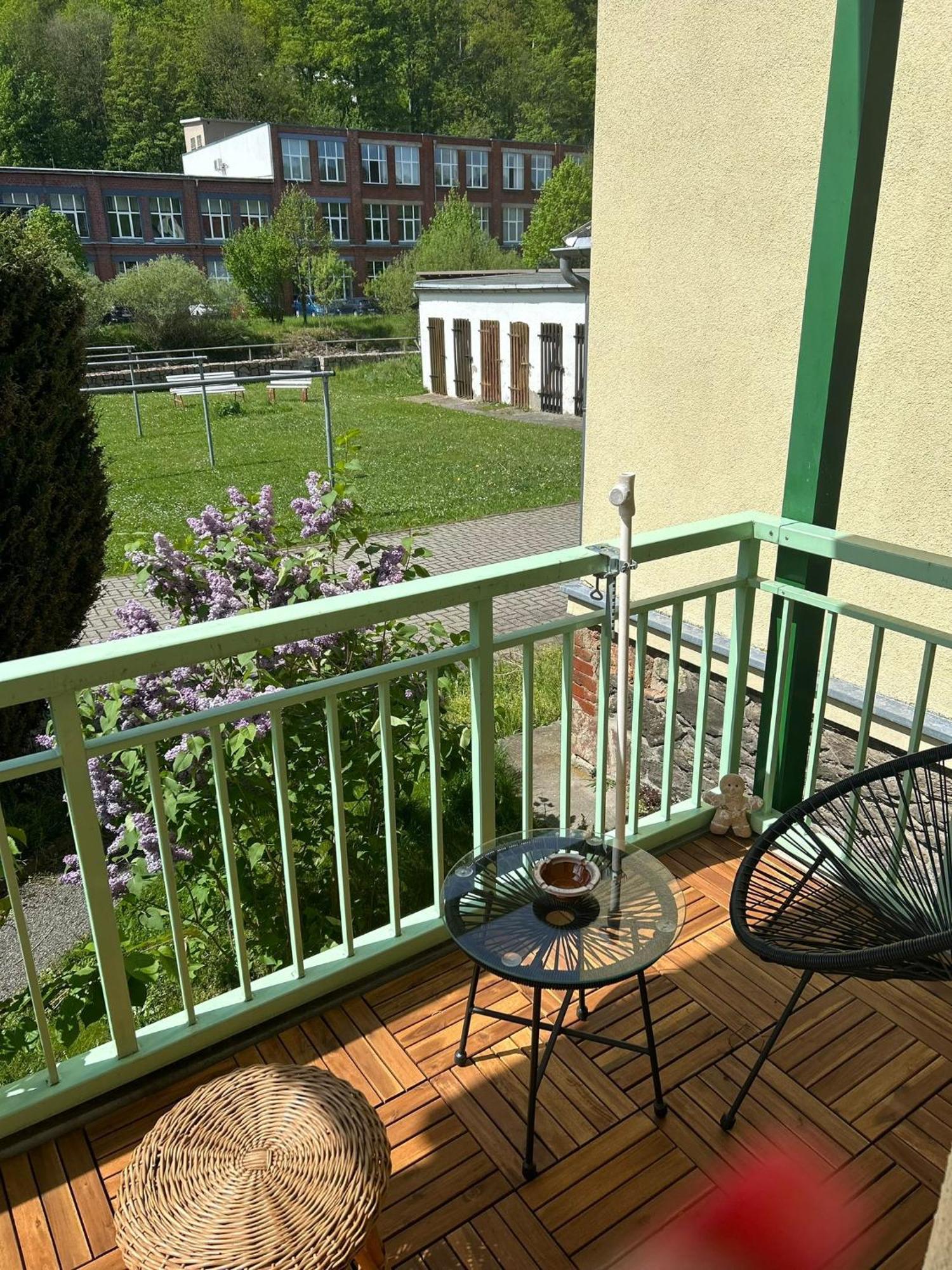 Ferienwohnung Gemütliche Whg in Einsiedel am Rande der Zwönitz Chemnitz Exterior foto